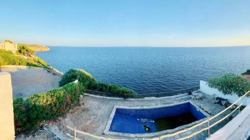 Villa im Bau in der ersten Meereslinie in Cala Pi zu verkaufen Villa im Bau in der ersten Meereslinie in Cala Pi zu verkaufen